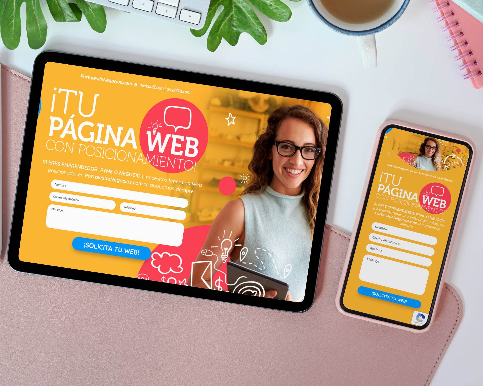 Landing pages - Ringeling Creativo